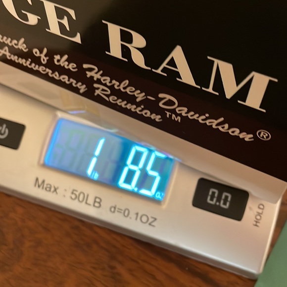 Vintage 95th Anniversary Dodge Ram Harley Davidson FXDWG Dyna Wide Glide - Picture 16 of 16